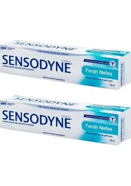 Sensodyne Ferah Nefes Diş Macunu: Hassas Dişler İçin Gün Boyu Koruma ve Ferahlık Sağlayan Ürün