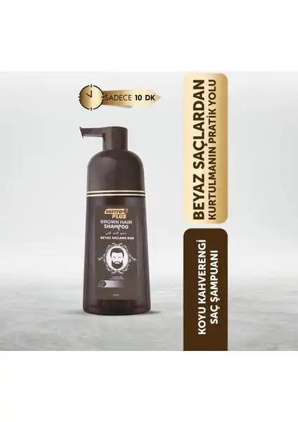 Softto Plus Kahverengişampuan ile Beyaz Saçlara Doğal ve Hızlı Çözüm Sunar