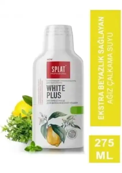 SPLAT White Plus Ağız Bakım Suyu: Beyazlatıcı ve Ferahlatıcı Özellikleriyle Sağlıklı Gülüş