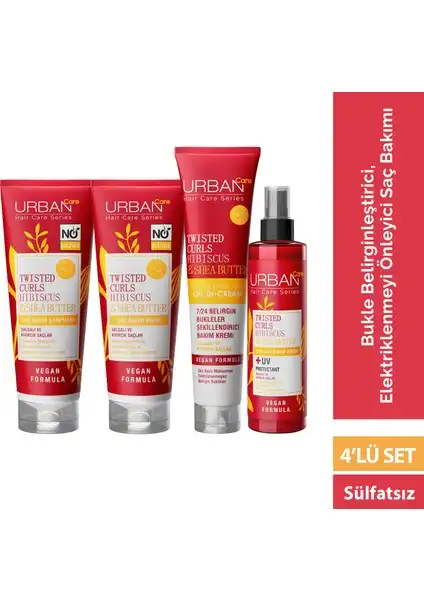 Urban Care Hibiscus ve Shea Butter Serisi: Doğal ve Etkili Saç Bakım Çözümleri