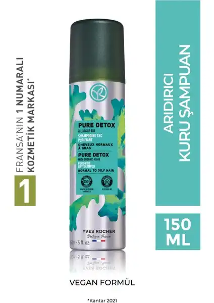 Yves Rocher Arınlandırıcı Kuru Şampuan Saç Temizliği ve Hacim Artırıcı Özellikleri