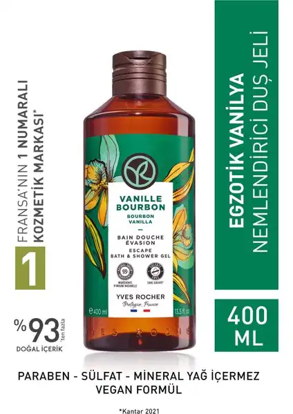 Yves Rocher Nemlendirici Duş Jeli Egzotik Vanilya – Temizlik ve Aromaterapi Deneyimi