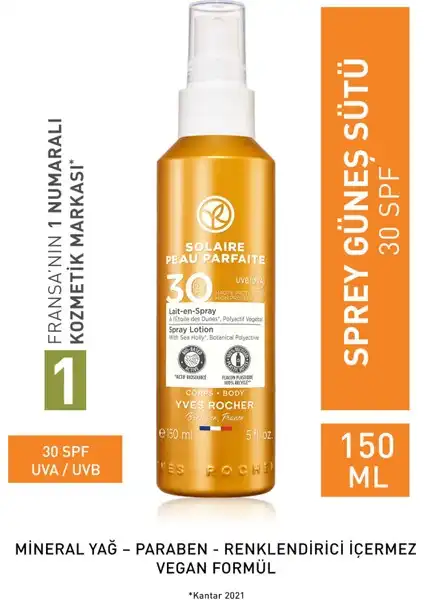 Yves Rocher SPF 30 Güneş Koruyucu Vücut Spreyi İncelemesi ve Kullanım Avantajları