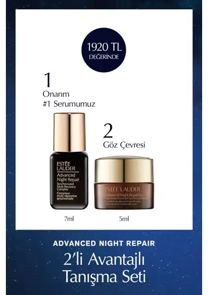 Estée Lauder Advanced Night Repair Serum ve Göz Kremi Seti Hakkında İnceleme