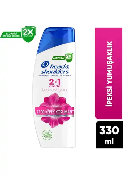 Head & Shoulders İpeksi Yumuşaklık 2'si 1 Arada Şampuan: Etkili Çözüm