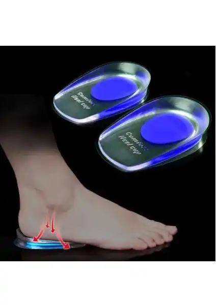 Pharmask Insula Beachwear Ayak Sağlığı için İdeal Silikon Jel Topuk Tabanlığı