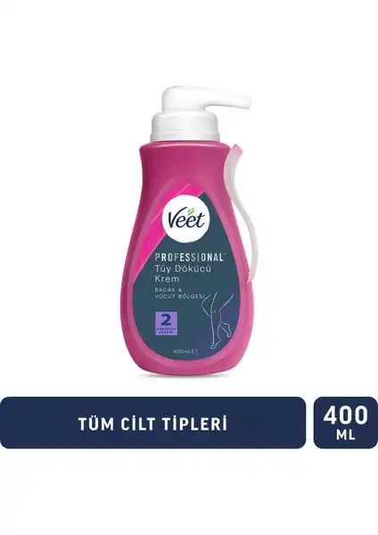 Veet Professional 400ml Tüy Dökücü Krem: Kullanıcı Yorumları ve Özellikleri