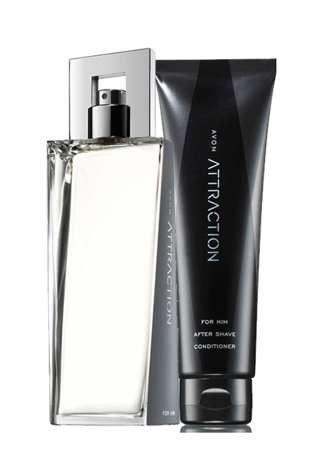 Avon Attraction Erkek Parfüm 75 Ml. ve Attraction Tıraş Losyonu İkili Paket