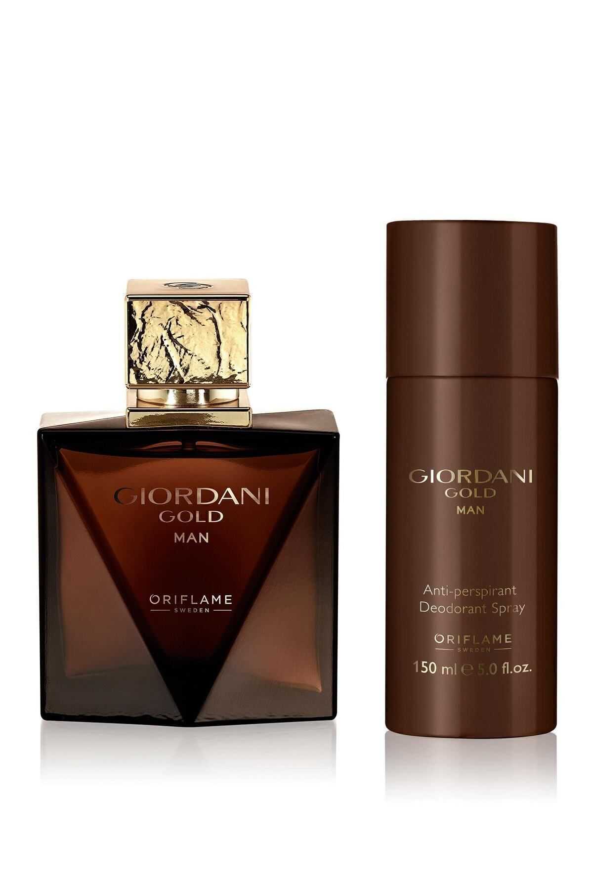 Oriflame Giordani Gold Man Edt 75 Ml Erkek Parfümü + Deodorant 5745512965776