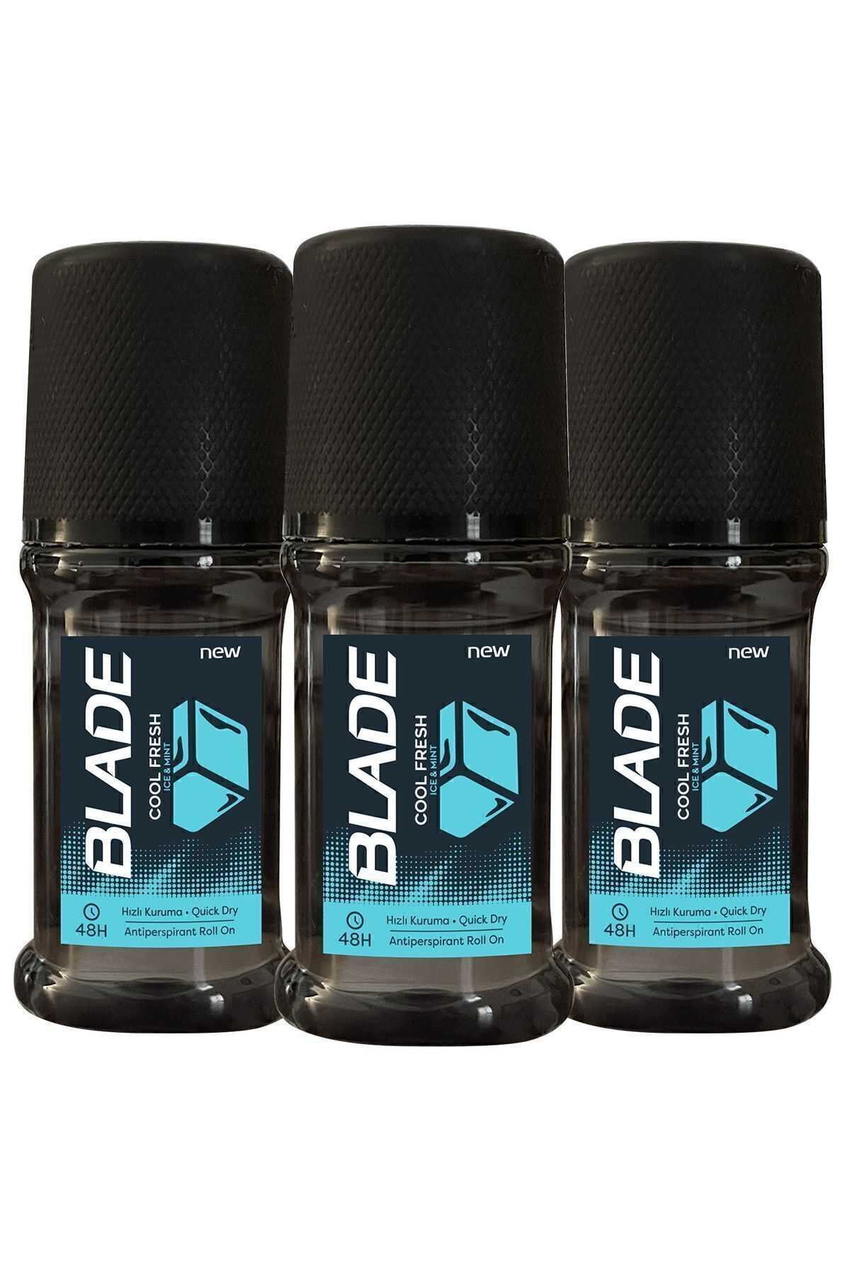 Blade Cool Fresh Erkek Roll On 3x50 ml