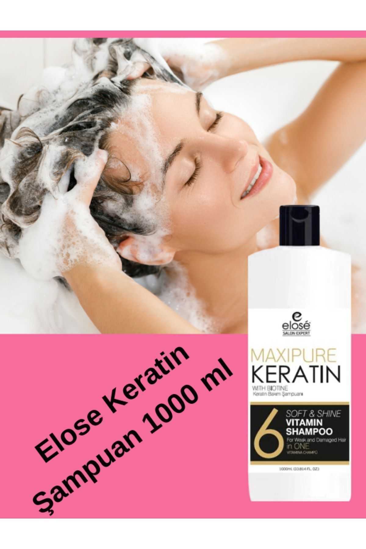 Elose Keratin Saç Bakım Şampuanı 1000 ml