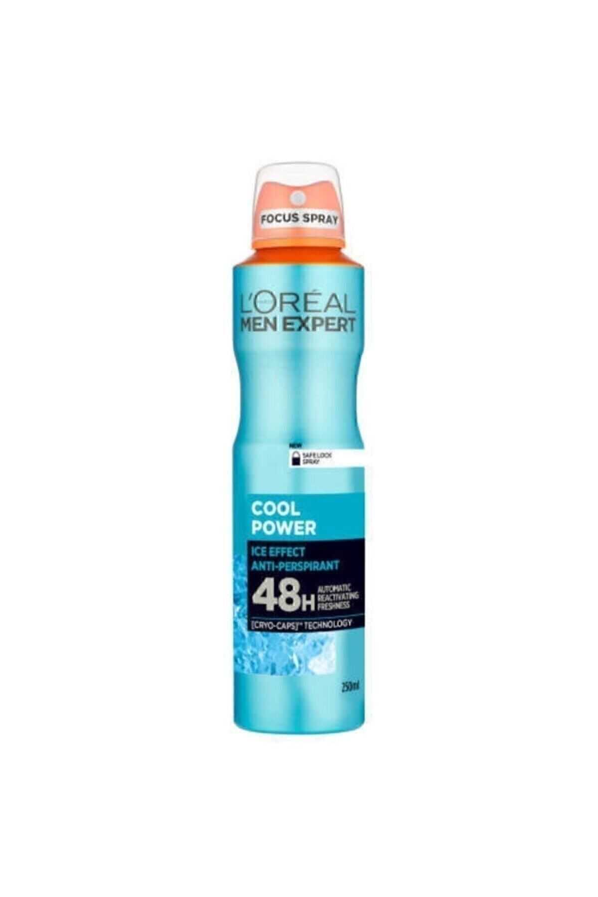 L'Oreal Paris Men Expert Cool Power Anti Perspirant Serinletici Etki Erkek Sprey Deodorant 150ml