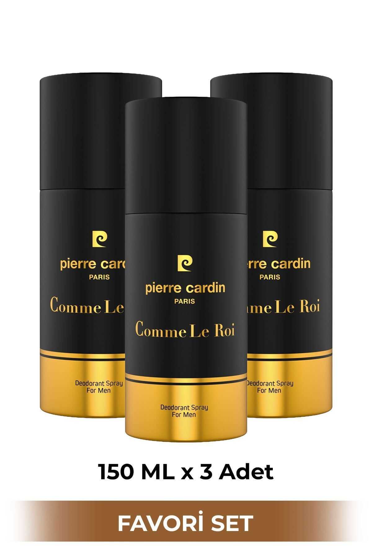 Pierre Cardin Comme Le Roi 150 Ml Erkek 3'lü Deodorant Seti Stcc021265