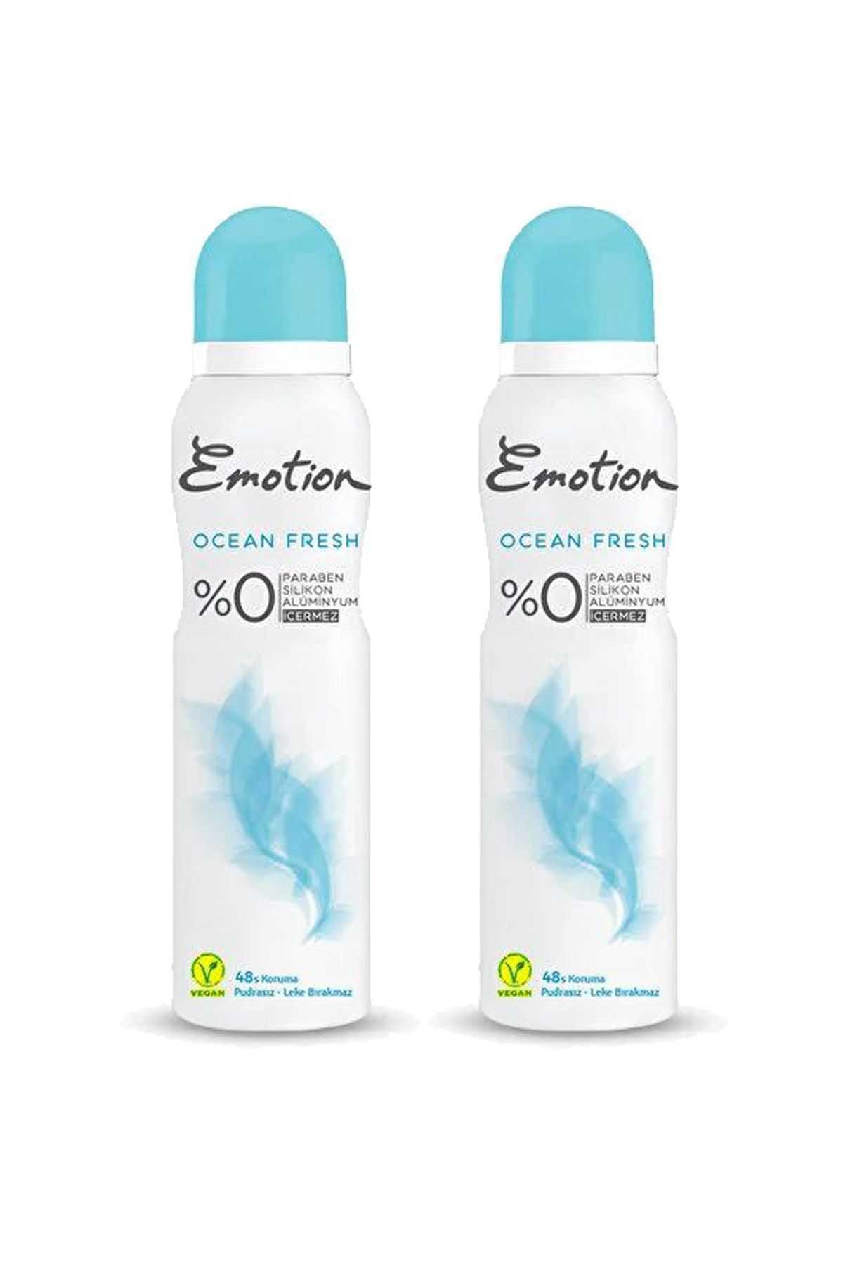 Emotion Ocean Fresh 2'li Kadın Deodorant 2x150ml