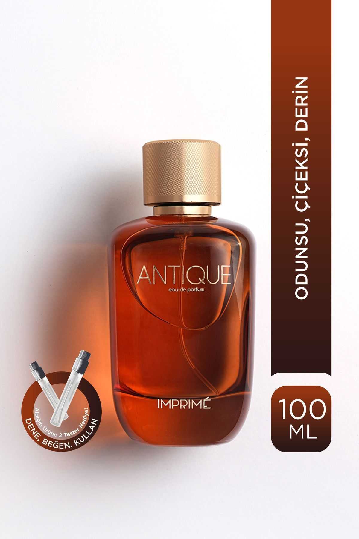Imprime Antique Edp Erkek Parfüm 100ml | Odunsu Ve Çiçeksi | Iris, Vetiver, Vanilya, Sedir Ağacı