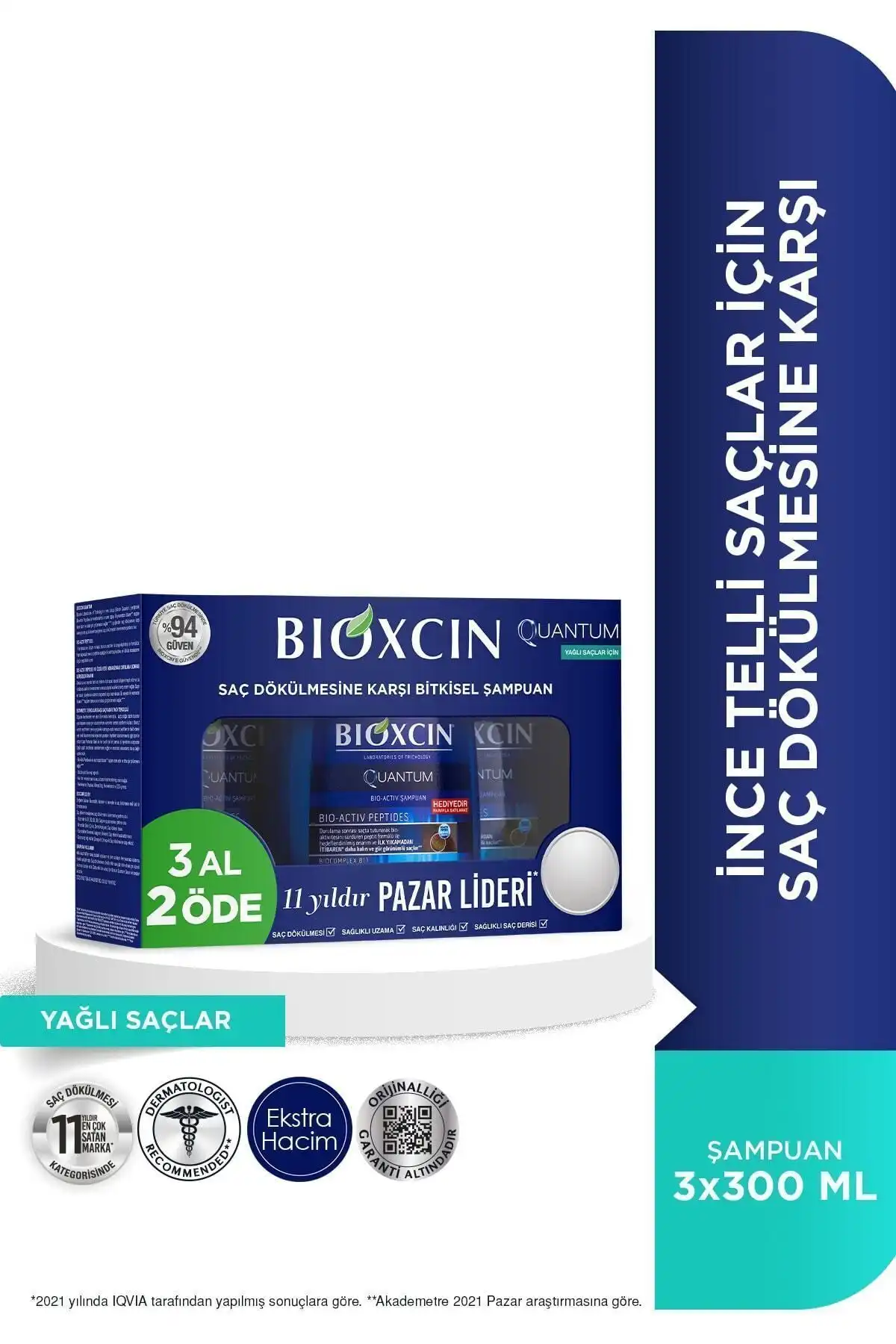 Bioxcin Quantum ve Insane Naturale Yağlı Saçlar İçin Şampuanlar Karşılaştırması