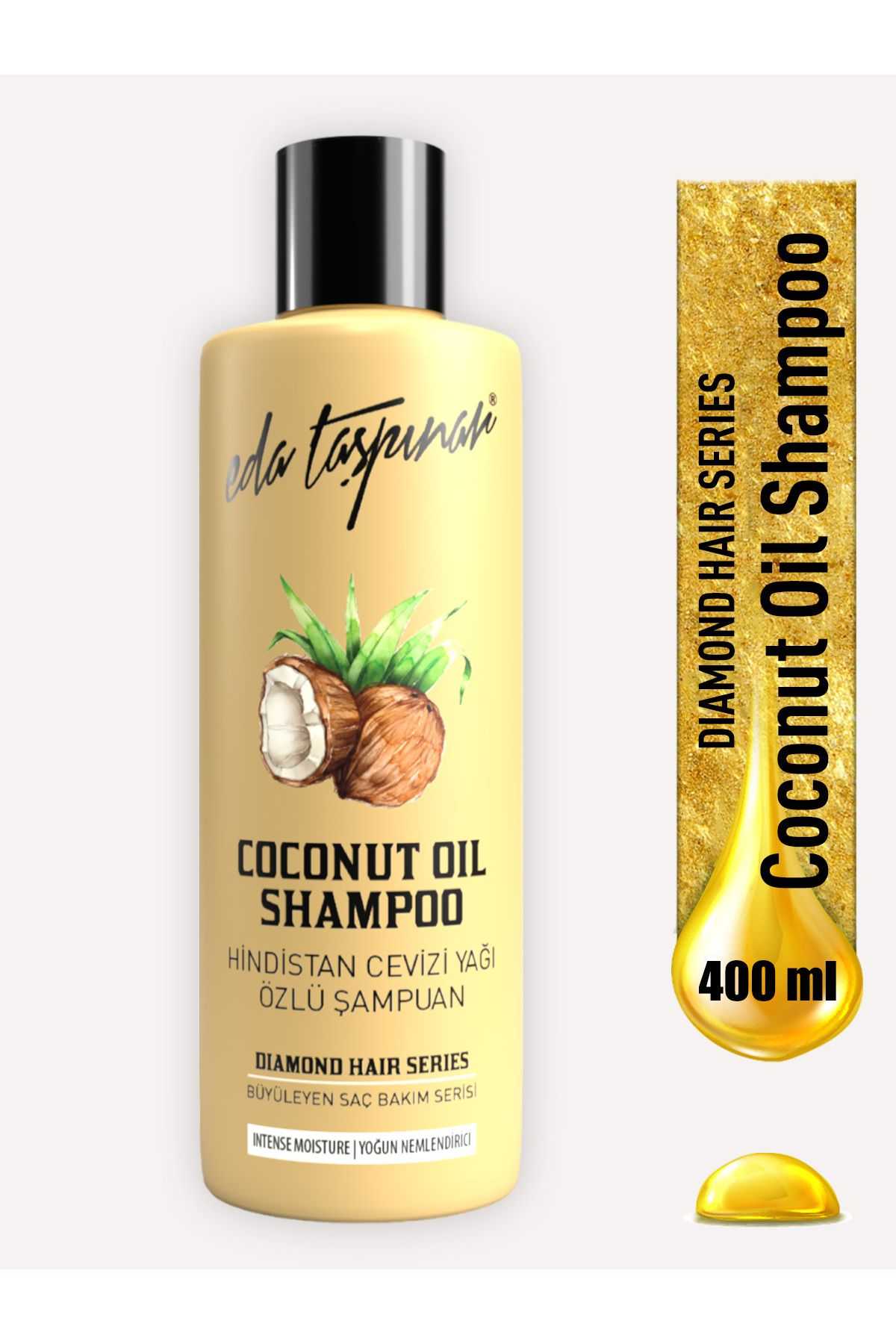 Eda Taşpınar Coconut Oil Hindistan Cevizi Şampuanı Yoğun Nemlendirici 400ml.