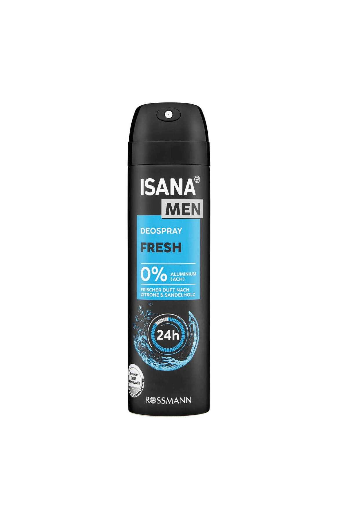 ISANA MEN Deodorant Sprey Fresh, 48 Saat 150 Ml
