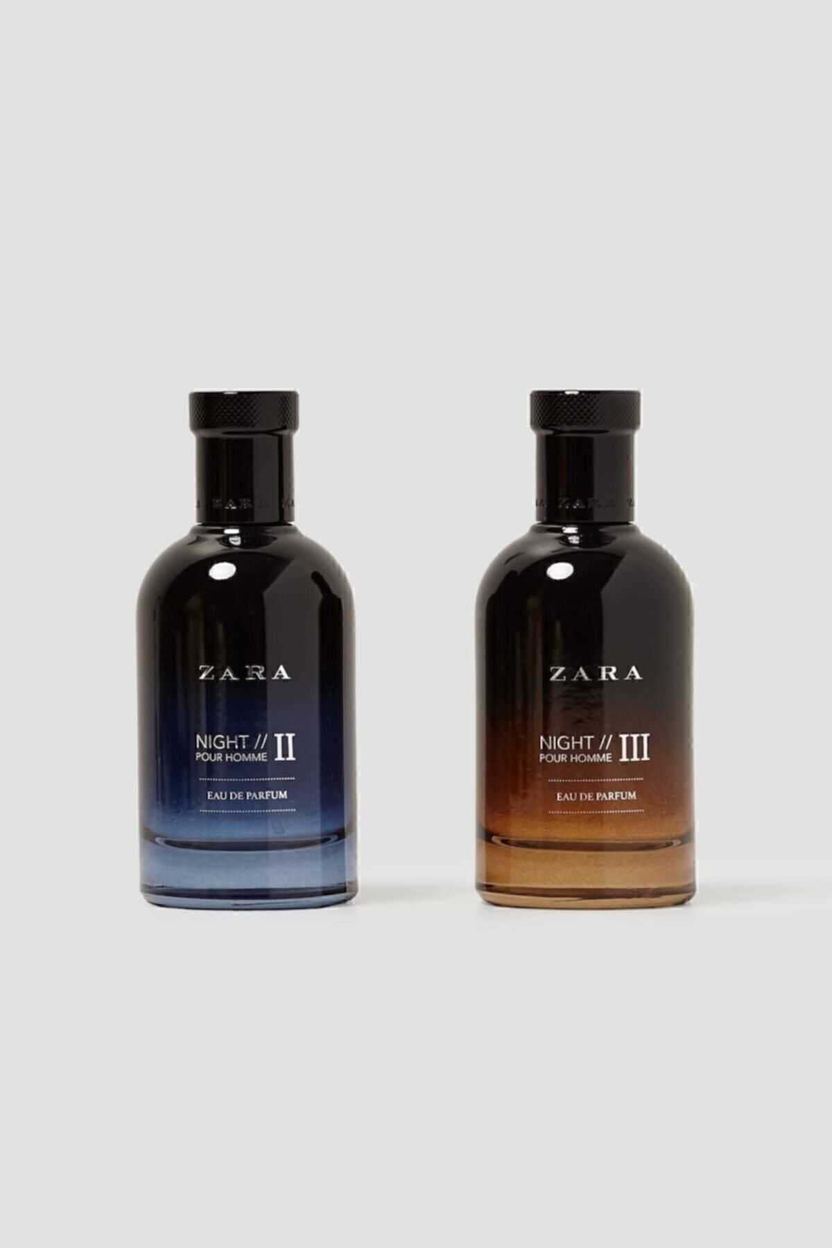 Zara Nıght Pour Homme Iı + Nıght Pour Homme Iıı Edp 100 Ml