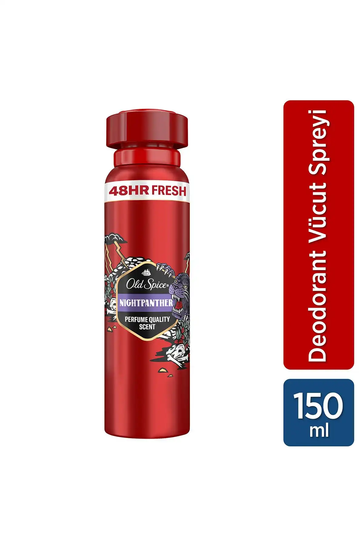Old Spice Night Panther ve Captain Deodorant Karşılaştırması