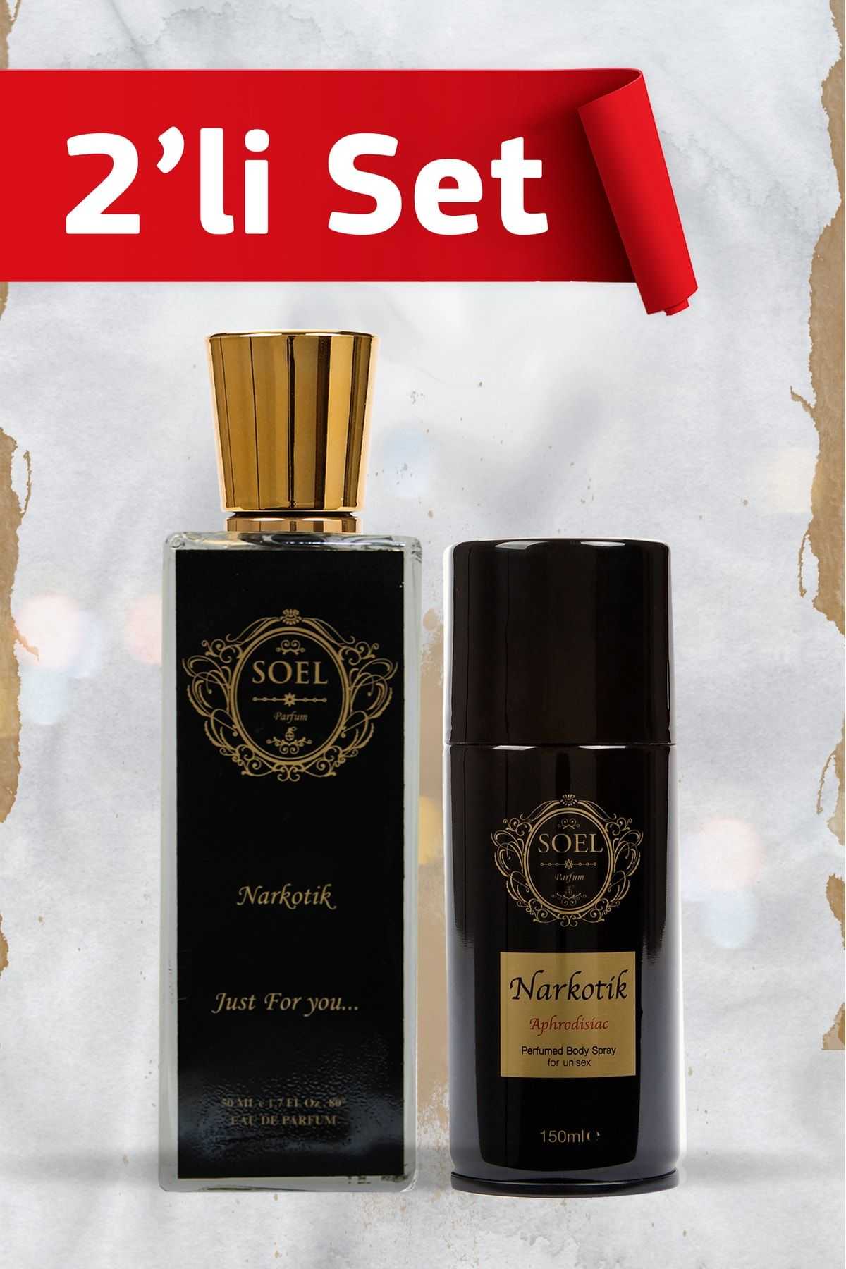 Soel Parfüm Narkotik Parfüm 50 ml Edp+ Narkotik Deodorant Seti