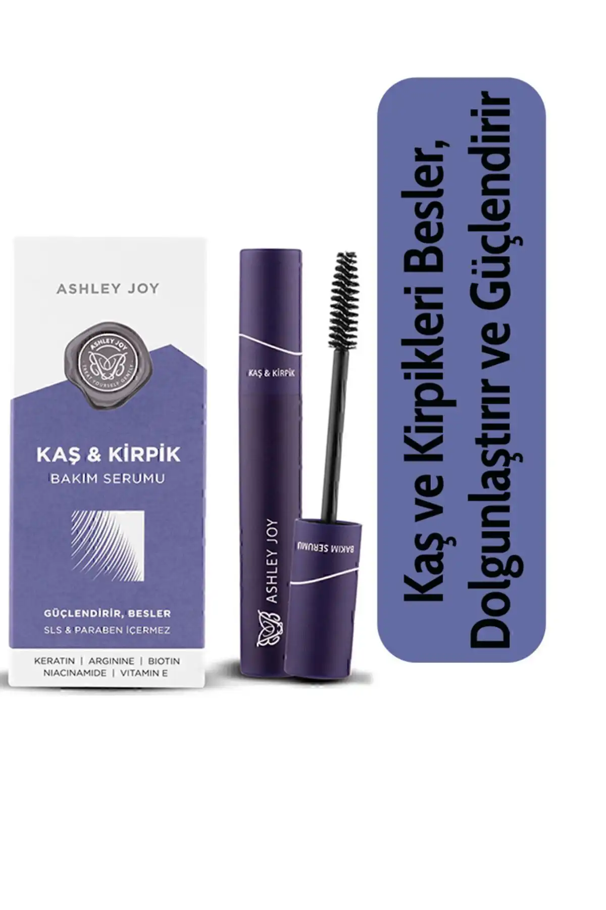 Ashley Joy Kaş Kirpik Bakım Serumu - Doğal ve Besleyici