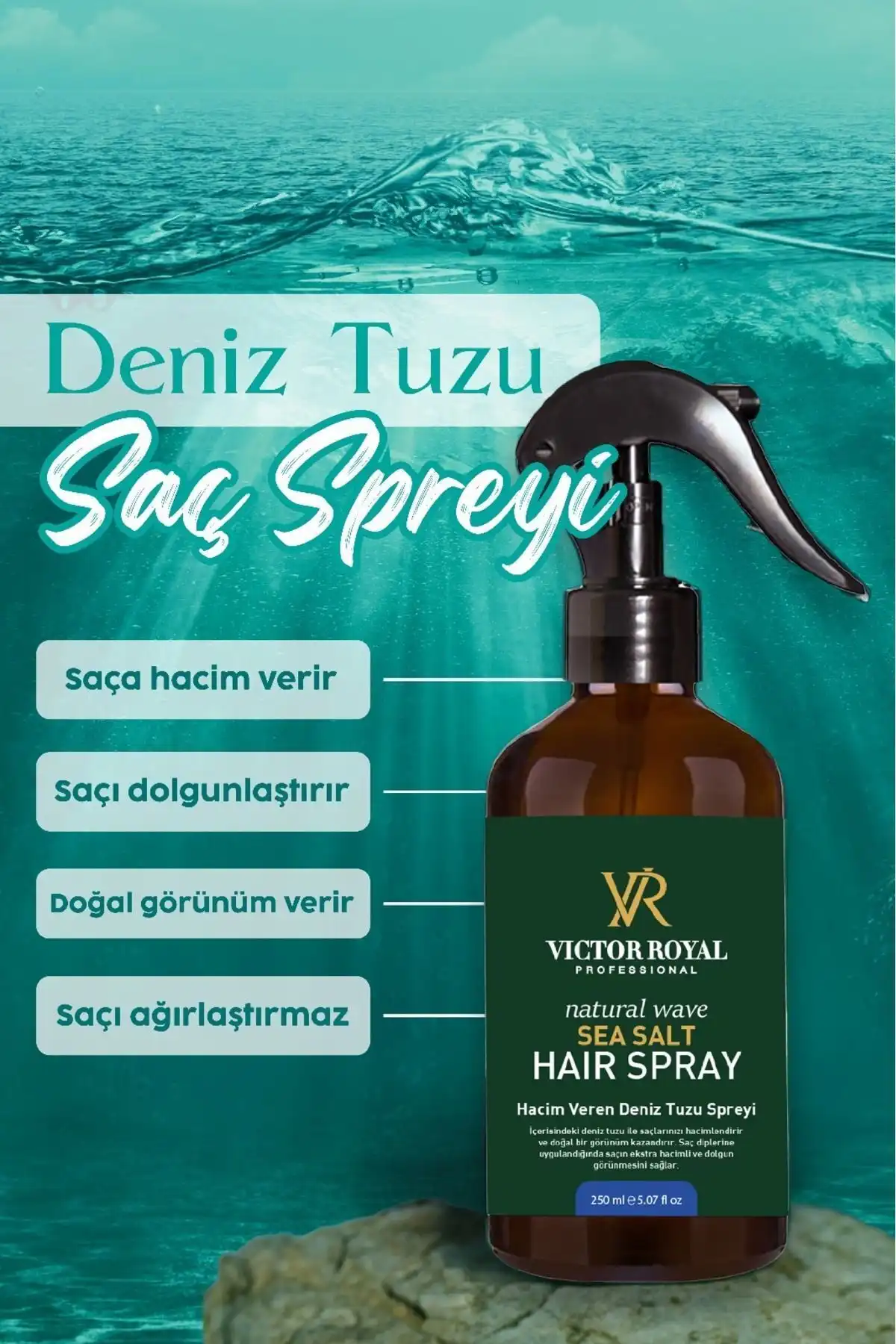 Hacim ve Dolgunluk Veren Deniz Tuzu Saç Spreyi İncelemesi