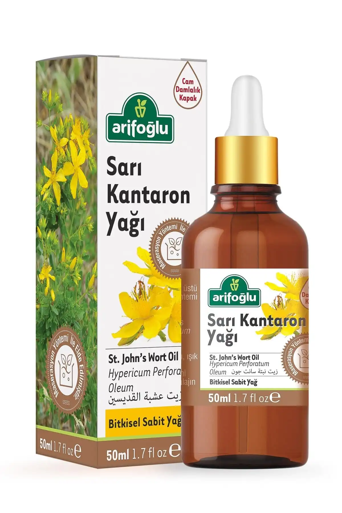 Sarı Kantaron Yağı: Doğal Cilt Bakım Ürünü