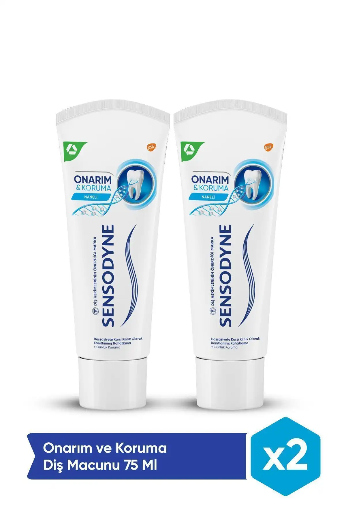 Sensodyne Onarım ve Koruma Diş Macunu 75ml - Hassas Dişler İçin