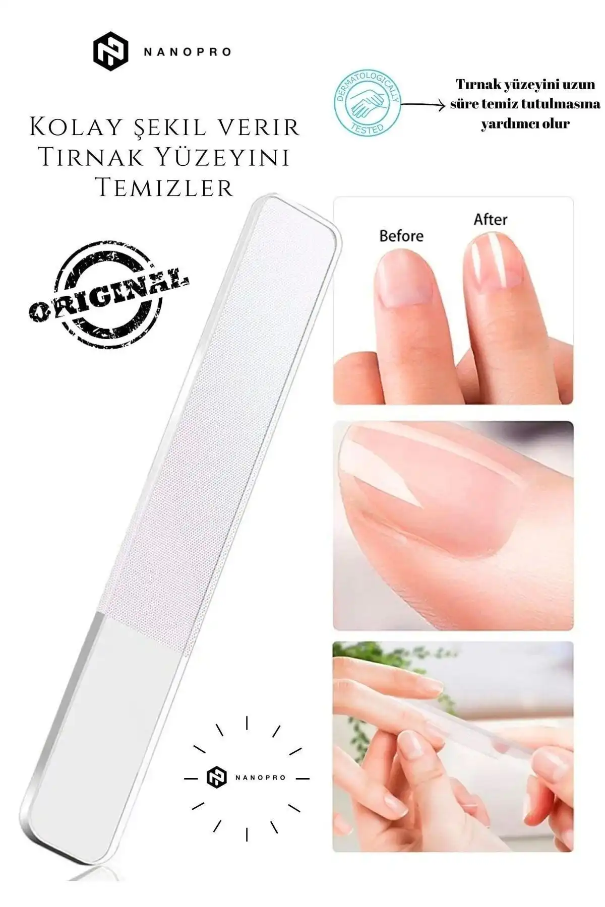 Tırnak Törpüleme Aleti: Cam Malzeme ile Parlatma ve Bakım