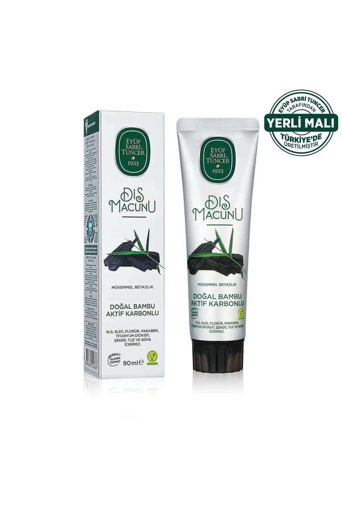 Doğal Bambu Karbonlu Diş Macunu - Hassas Dişler İçin İdeal