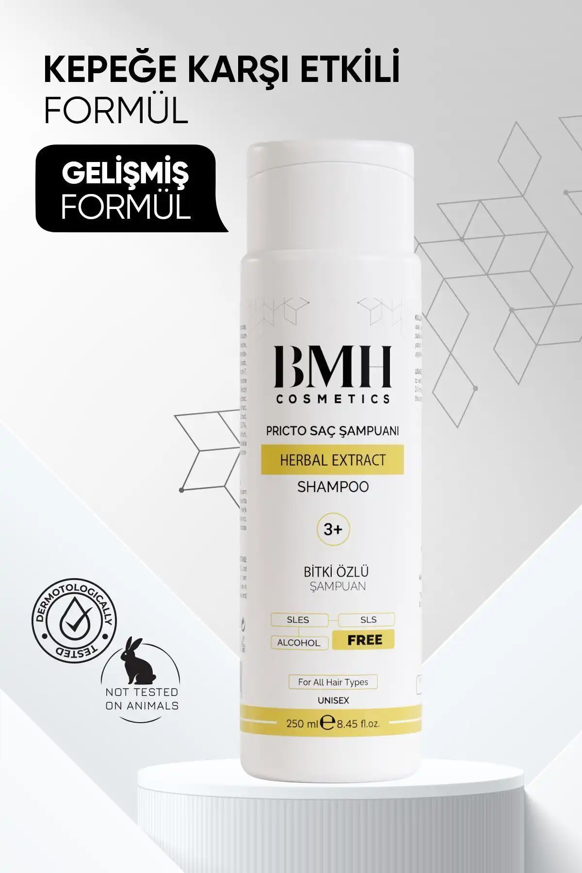 BMH Cosmetics Pricto 3 Sülfatsız Seboreik Dermatit Kepek Şampuanı
