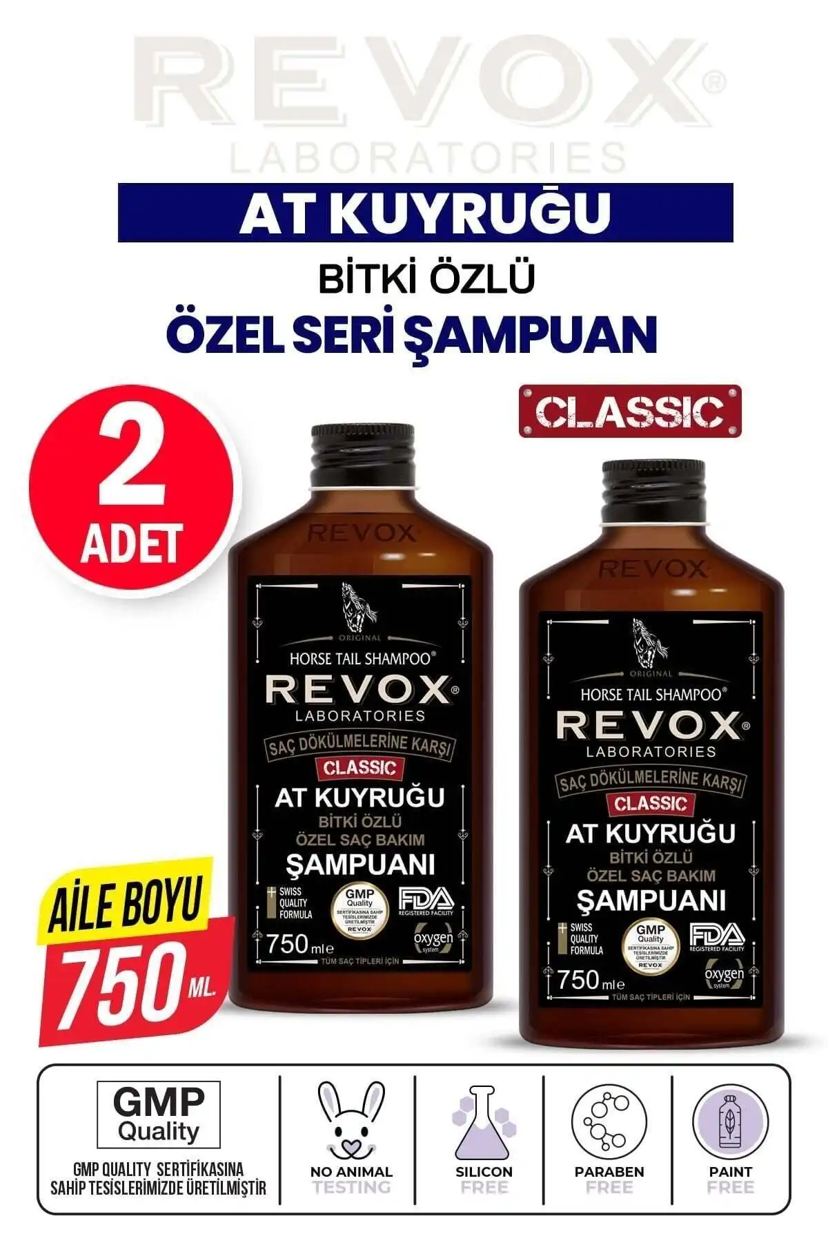 Revox At Kuyruğu Bitki Özlü Saç Dökülme Karşıtı Şampuan Hakkında Bilgiler