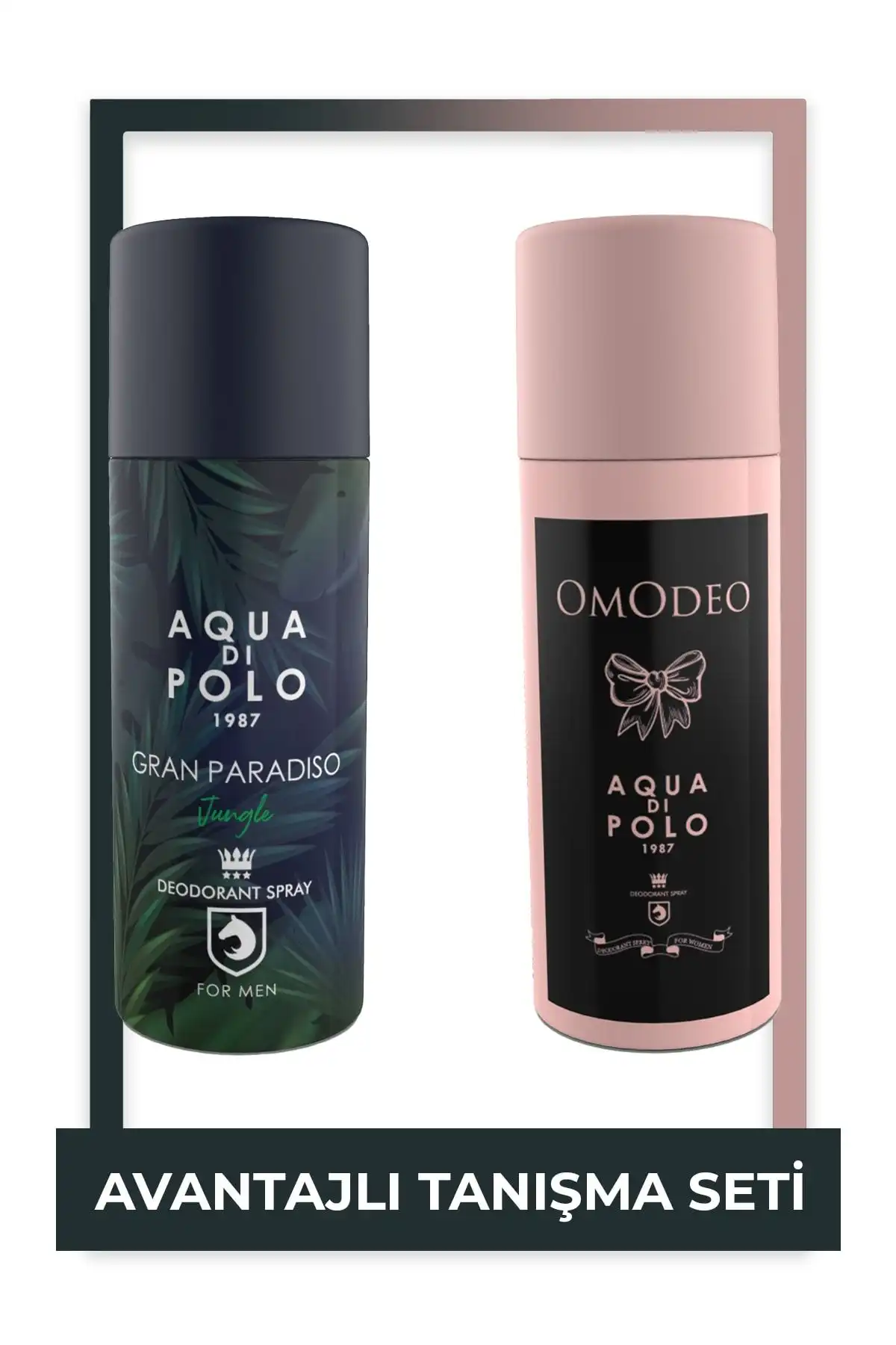 Aqua Di Polo 1987 Omodeo ve Gran Paradiso Jungle Deodorant Seti Hakkında Bilgiler