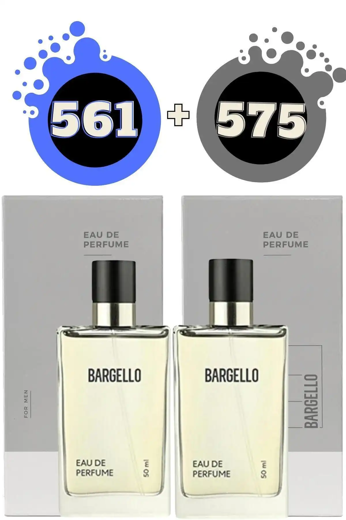 Bargello 575 EDP + 561 EDP Erkek Parfüm Seti: Kaliteli ve Kalıcı Seçim