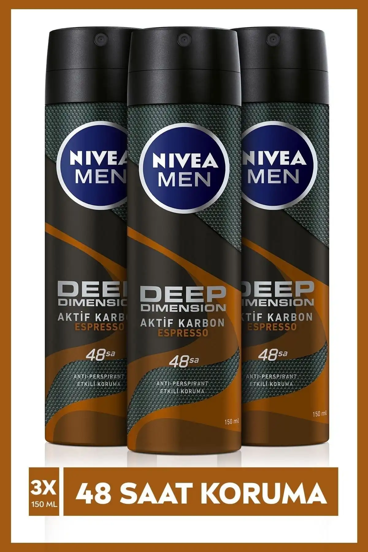 NIVEA Men Erkek Deodorant Deep Dimension Espresso İncelemesi ve Özellikleri