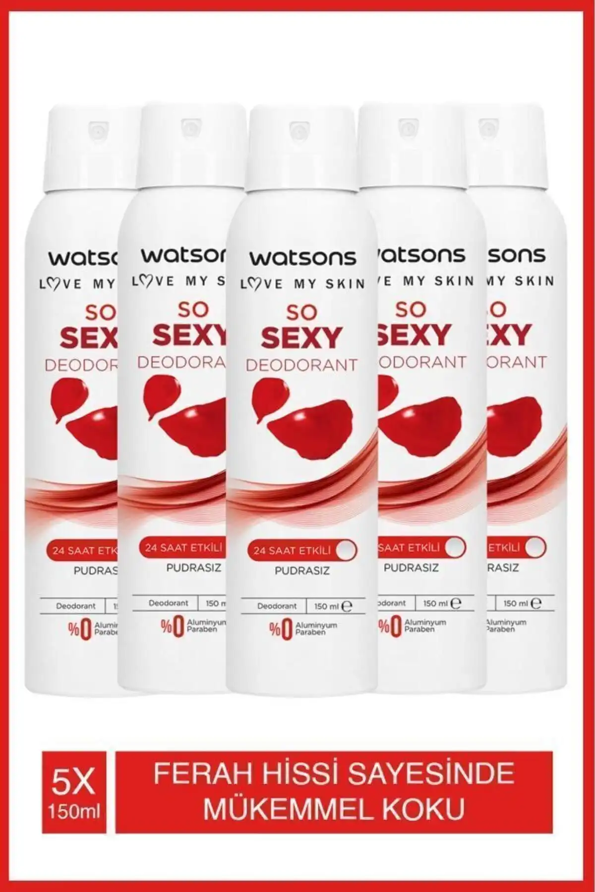Watsons So Sexy Deodorant: Taze ve Ferah Bir Deneyim Sunuyor