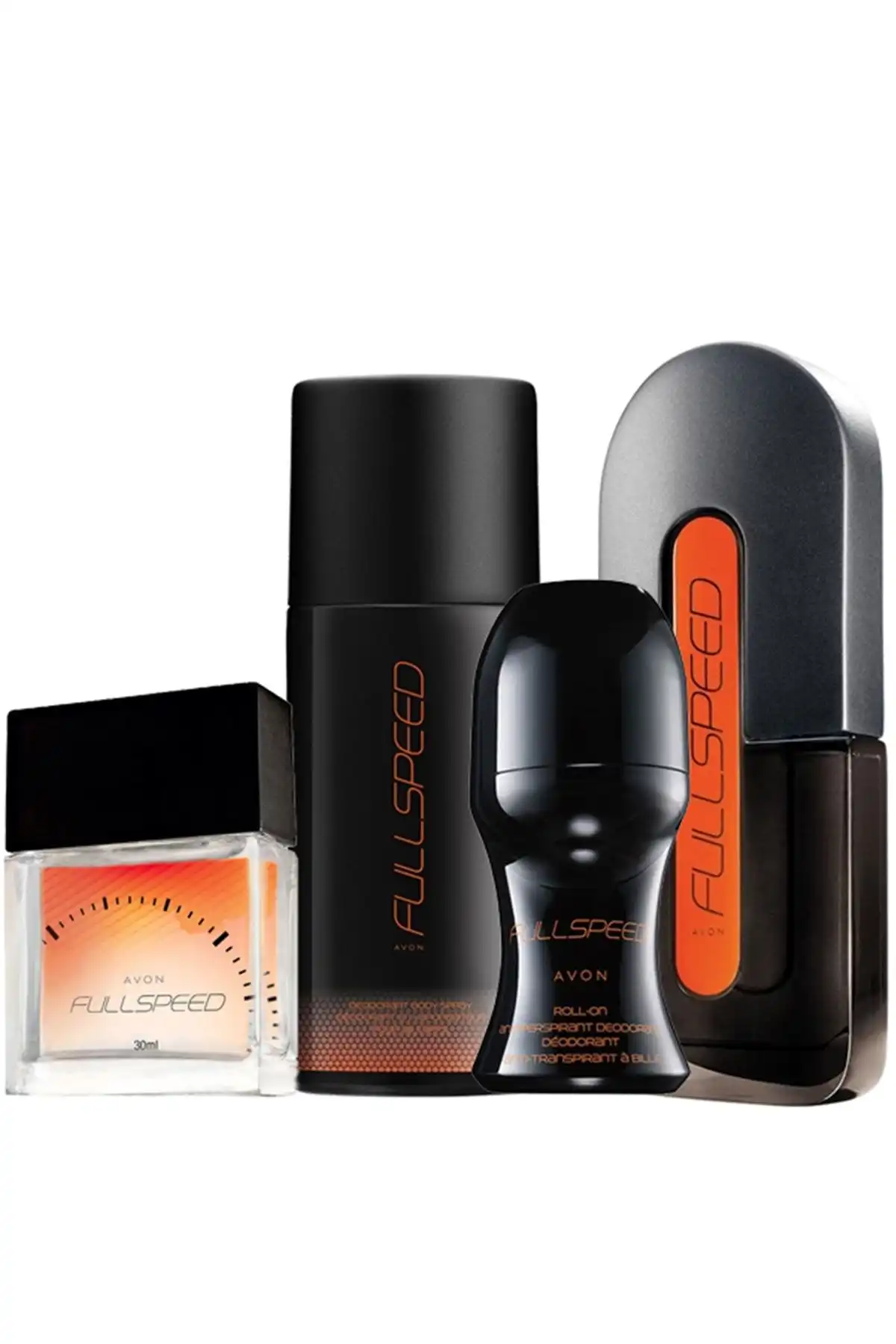 Avon Full Speed Erkek Parfüm Deodorant Rollon Dörtlü Set: Ferah ve Uzun Süreli Koruma