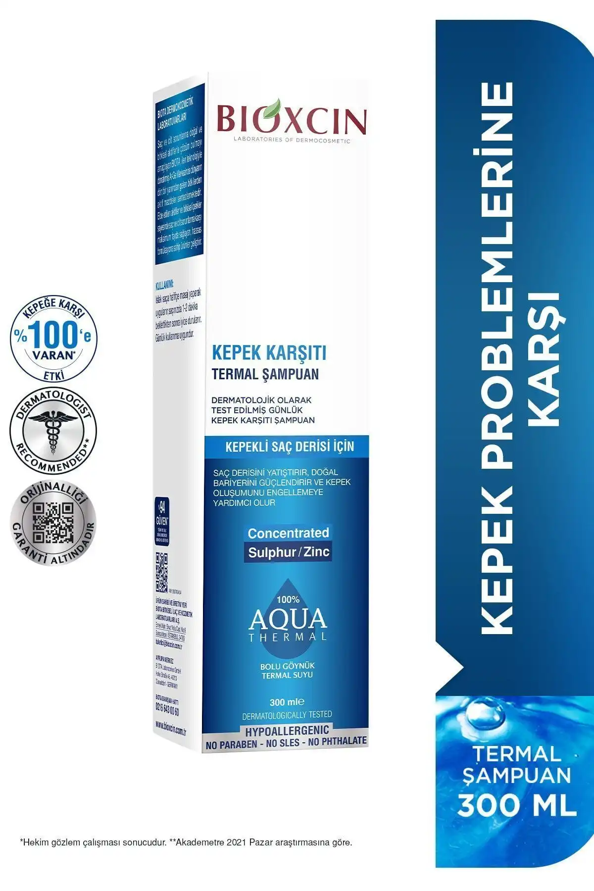 Bioxcin Aqua Thermal Şampuan: Etkili Kepek Önleyici Çözüm