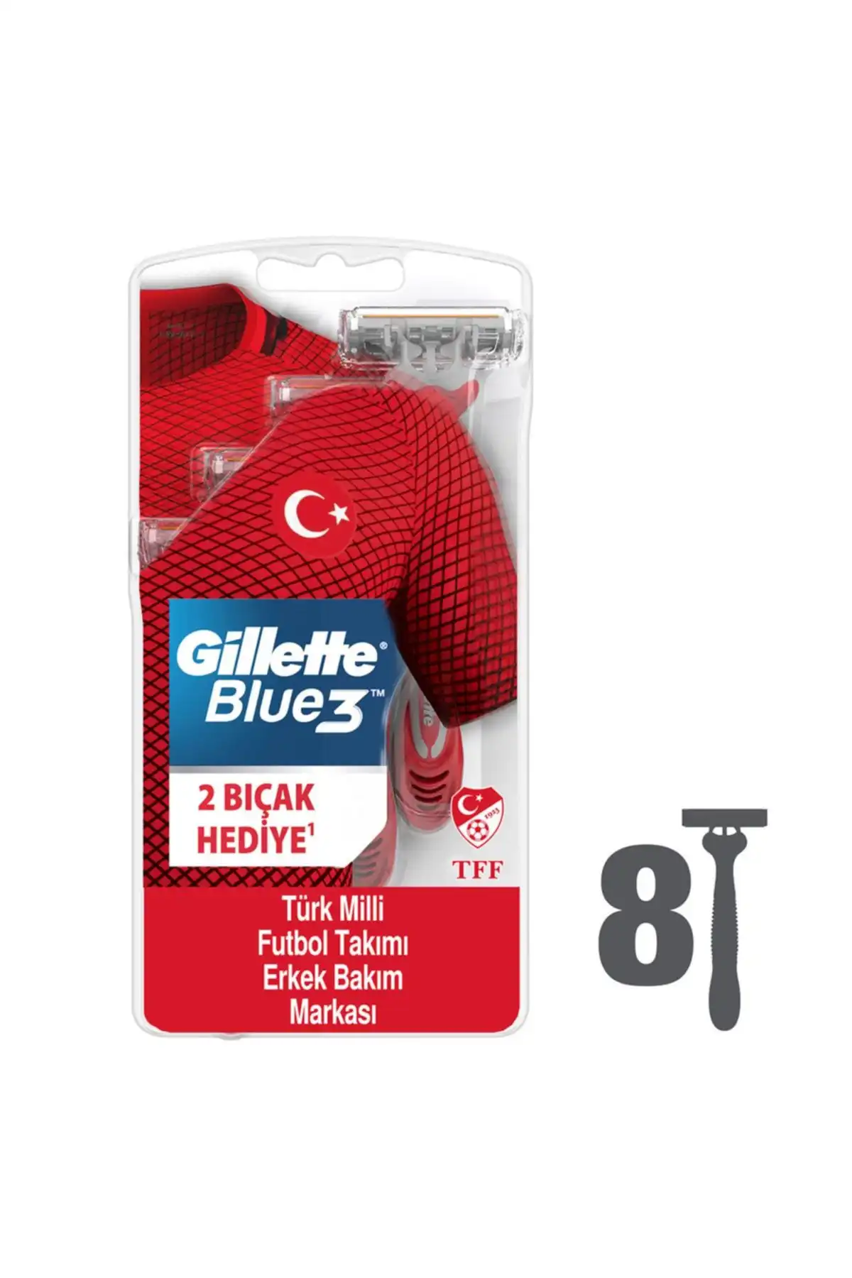Gillette Blue3 Milli Takım Özel Paketi ile Hijyenik ve Konforlu Tıraş Deneyimi